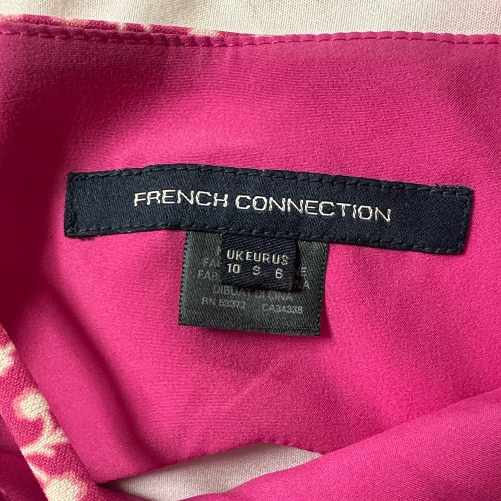 French Connection Pink Dress - Small - Picture 3 of 4
